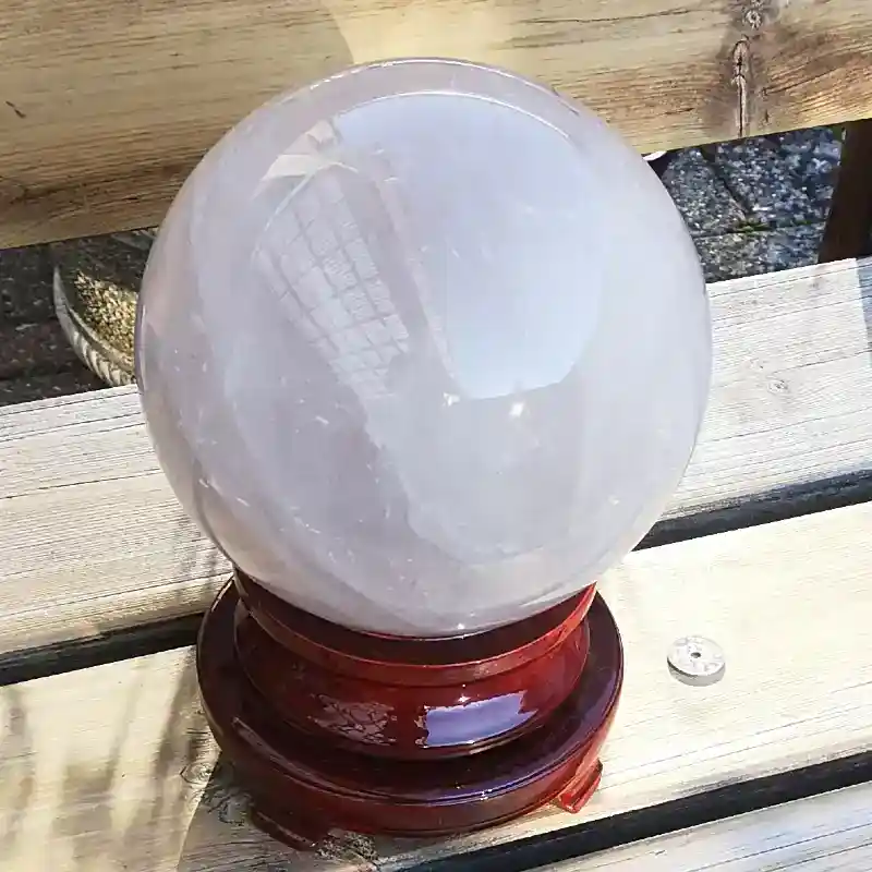 Bjergkrystal kugle 12,1 kg Brasilien - Billede 2